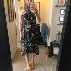 Lulu’s tropical print dress